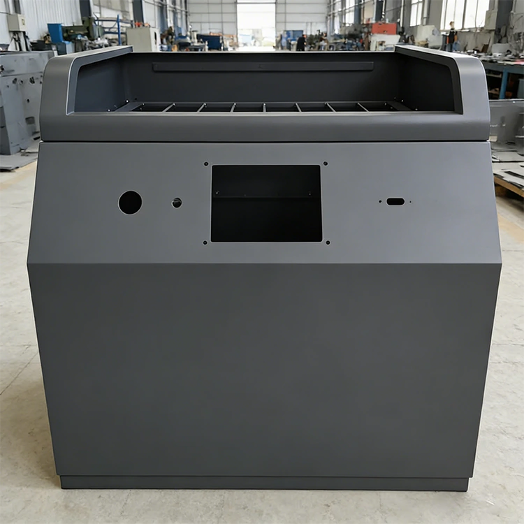 Custodia in lamiera del pannello di controllo