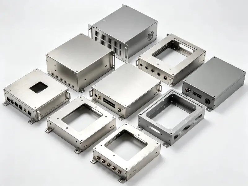 Involucri metallici personalizzati per apparecchiature