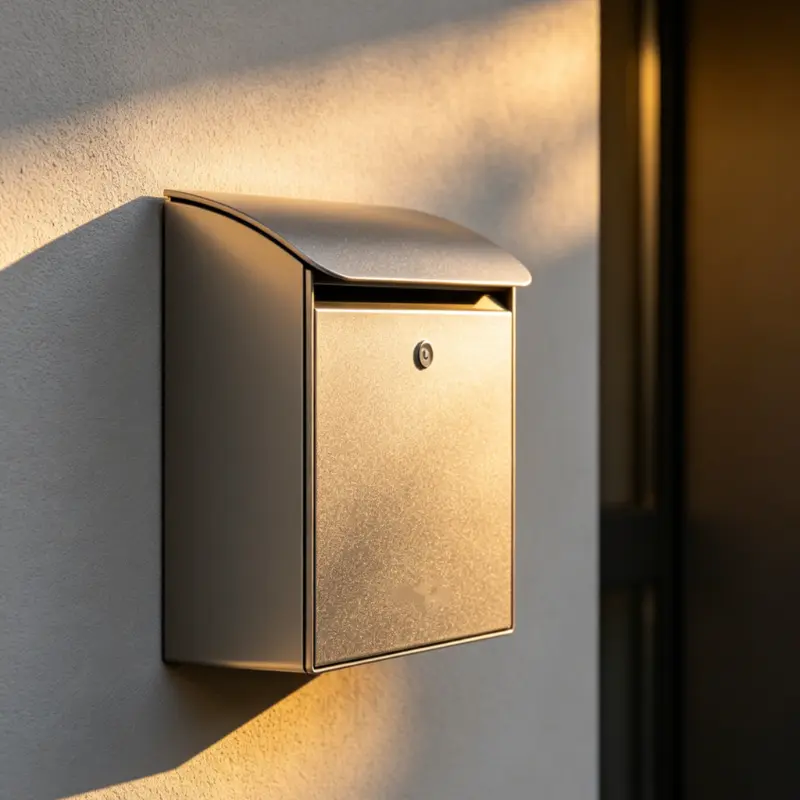Cold Rolled Steel Wall Mounted Mailbox