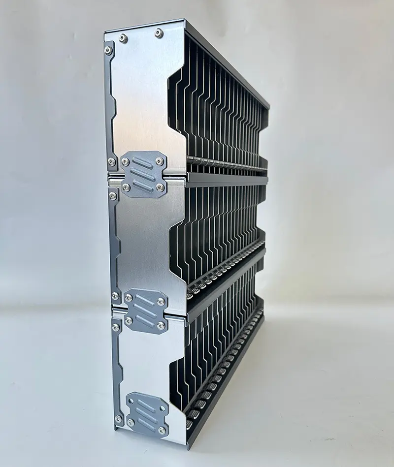 Scatola porta cassette in metallo