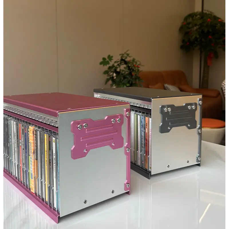 Scatola porta CD in metallo