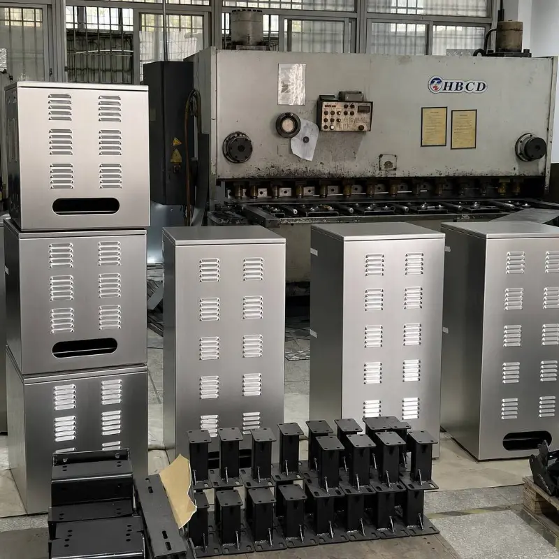 Custodia di ventilazione in acciaio inossidabile